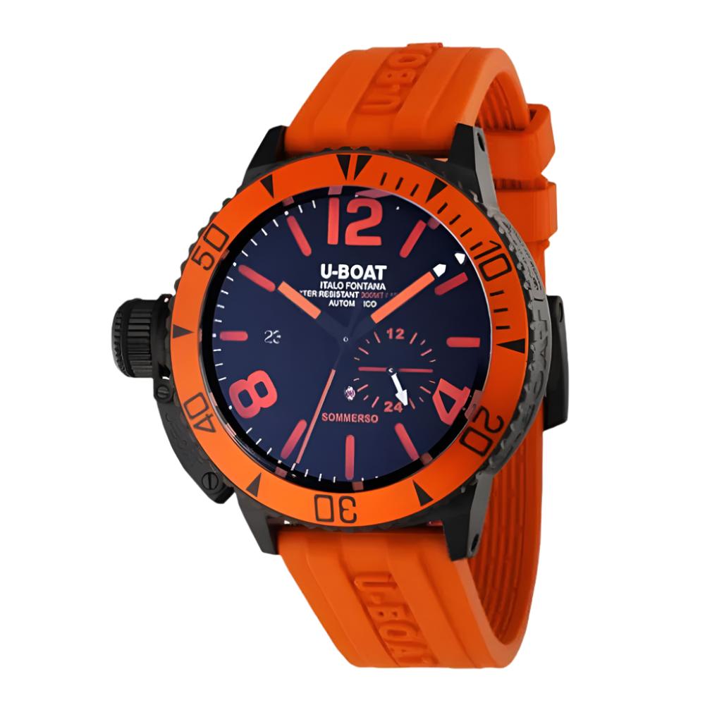 U-Boat Sommerso Men's Orange Automatic Watch 9543