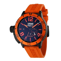 Thumbnail for U-Boat Sommerso Men's Orange Automatic Watch 9543