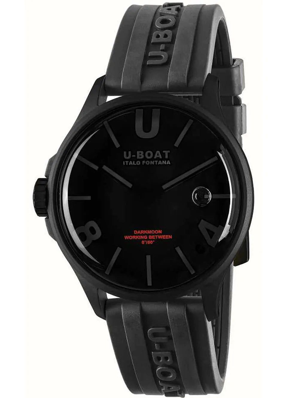 U-Boat Men's Watch Darkmoon 40mm Black PVD 9545