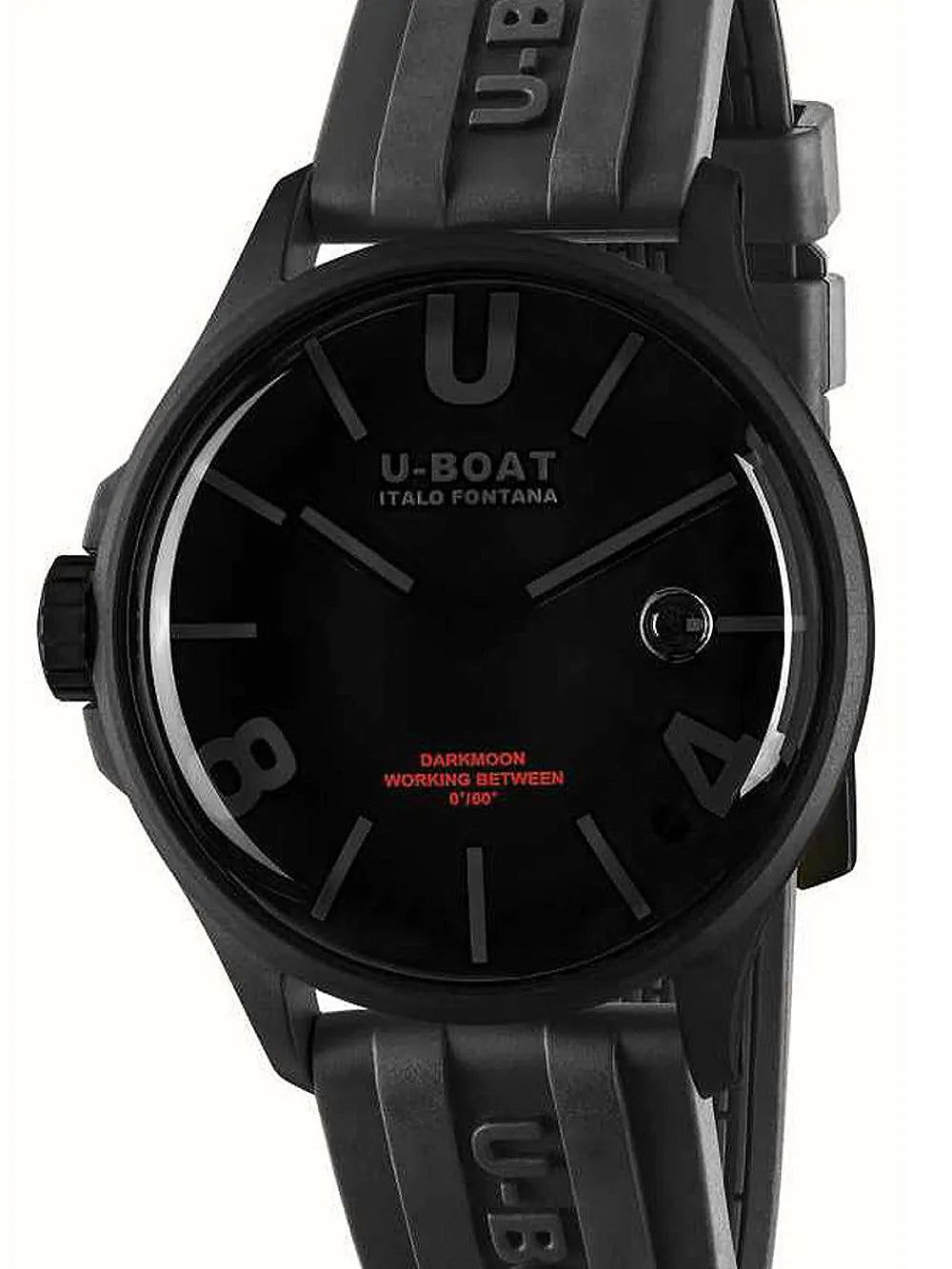 U-Boat Men's Watch Darkmoon 40mm Black PVD 9545