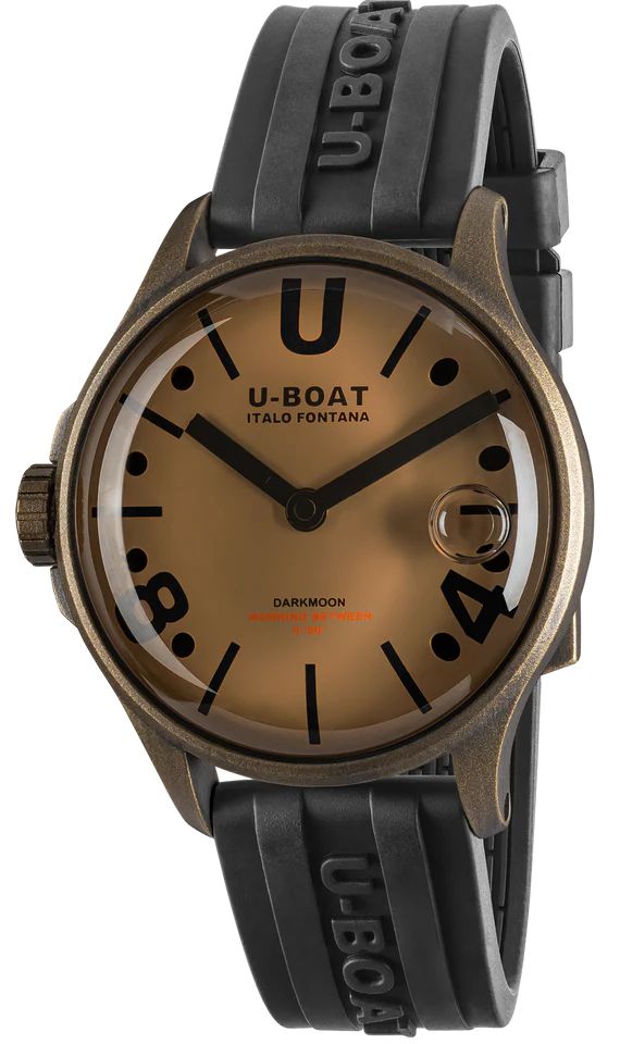 U-Boat Men's Watch Darkmoon 40mm Bronze Black 9547