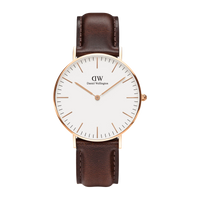 Thumbnail for Daniel Wellington Classic Bristol Men's Brown Watch DW00100009