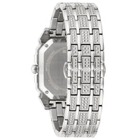 Thumbnail for Bulova Crystal Men's Octava Silver Watch 96A285