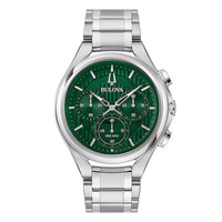 Thumbnail for Bulova CURV Men's Green Watch 96A297