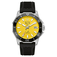 Thumbnail for Bulova Men's Precisionist Quartz Watch 43mm Marine Star Yellow