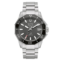 Thumbnail for Bulova Men's Quartz Watch 43mm Marine Star Grey Silver