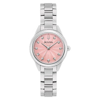 Thumbnail for Bulova Ladies' Quartz Watch 28mm Sutton Pink Diamond