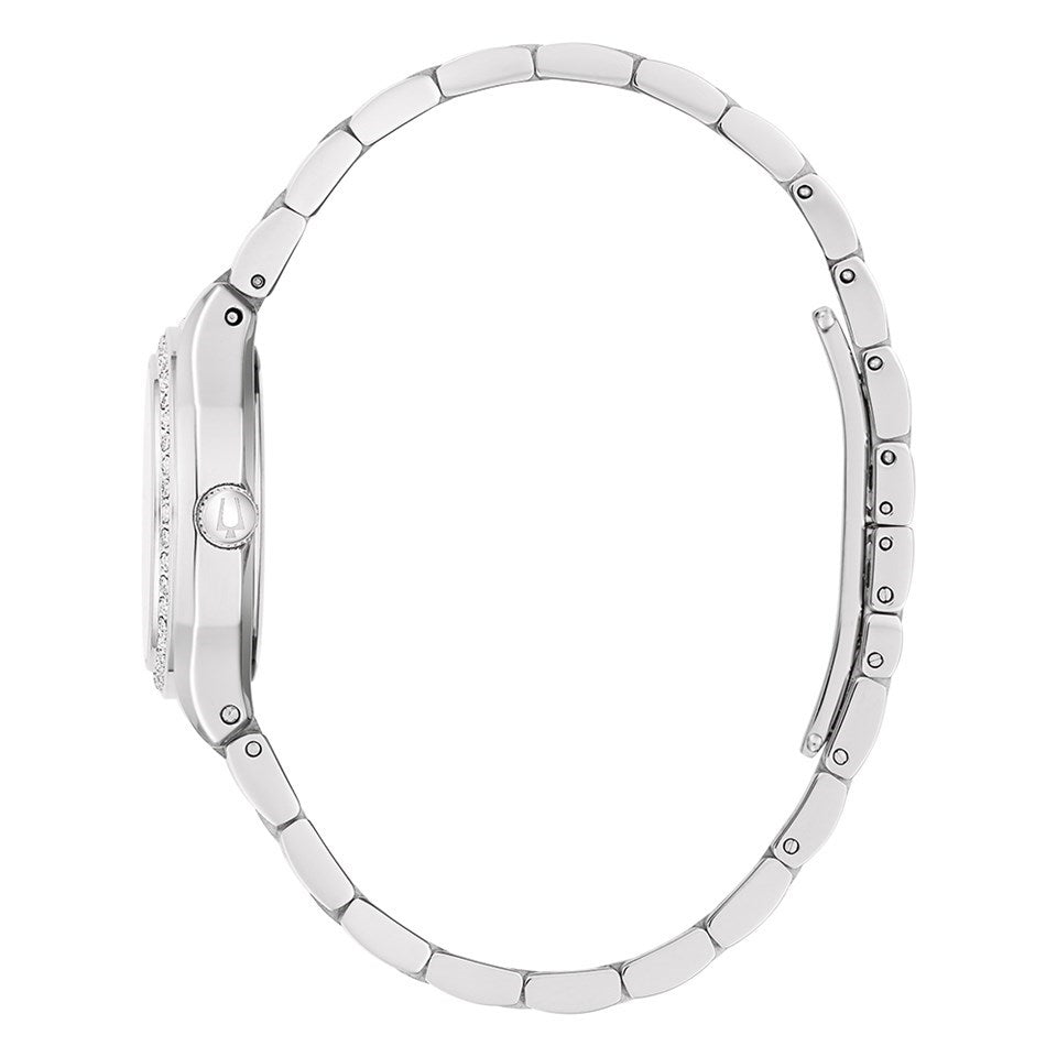 Bulova Ladies' Quartz Watch 31mm Surveyor Blue Silver