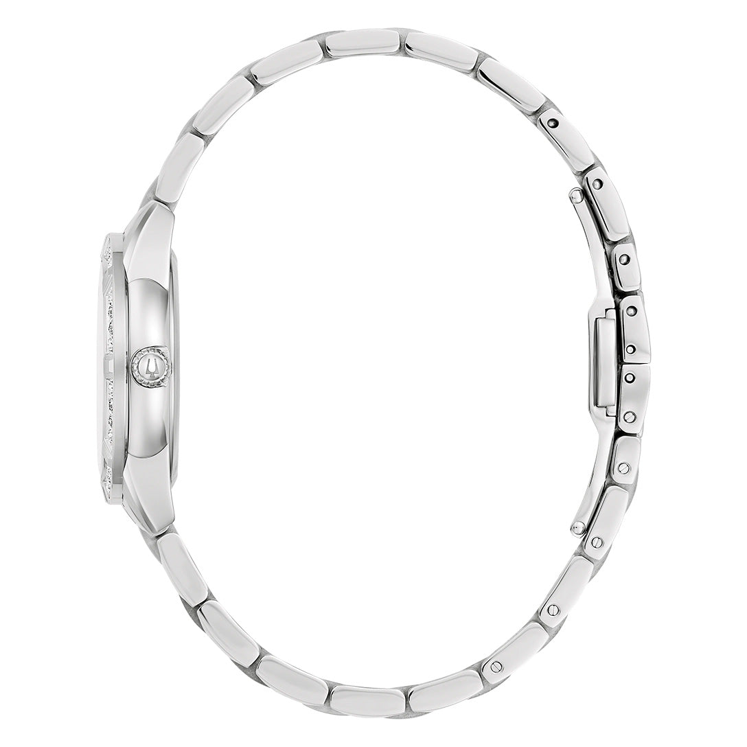 Bulova Ladies' Quartz Watch 28mm Sutton White Mother of Pearl