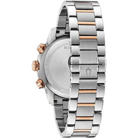 Thumbnail for Bulova Sutton Men's Rose Gold Blue Watch 97A161