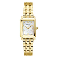 Thumbnail for Bulova Ladies' Quartz Watch 21mm Sutton Gold Mother of Pearl