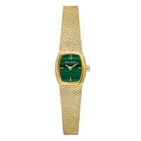 Thumbnail for Bulova Ladies' Quartz Watch 17mm Goddess of Time Green Gold