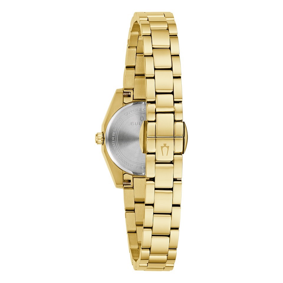 Bulova Ladies' Quartz Watch 23mm Surveyor Pink Gold