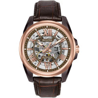 Thumbnail for Bulova Sutton Classic Men's Rose Gold Watch 98A165