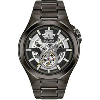 Thumbnail for Bulova Maquina Men's Silver Watch 98A179