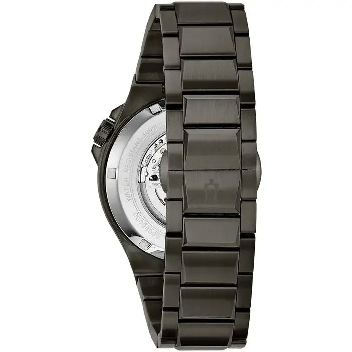 Bulova Maquina Men's Silver Watch 98A179