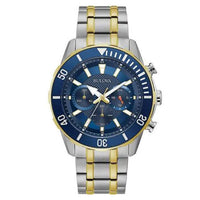 Thumbnail for Bulova Exclusive Men's Blue Watch 98A246