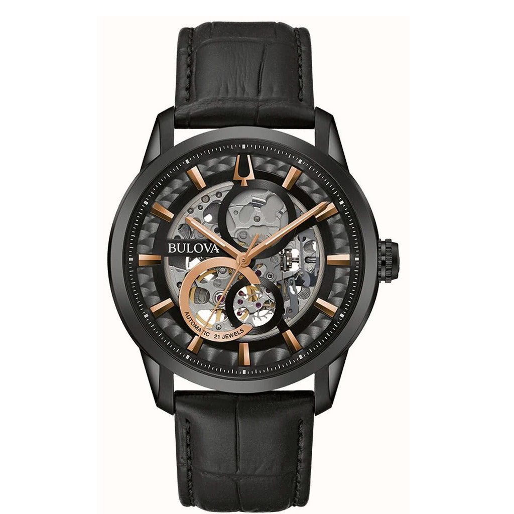 Bulova Sutton Men s Black Watch 98A283