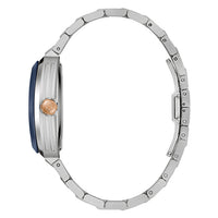 Thumbnail for Bulova Men's Automatic Skeleton Watch 40mm Maquina Blue