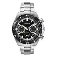 Thumbnail for Bulova High Performance Men's Black Watch 98B298