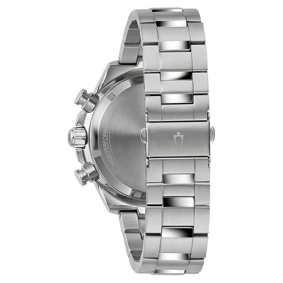 Bulova Men's Quartz Chronograph Watch 46mm High Precision Blue