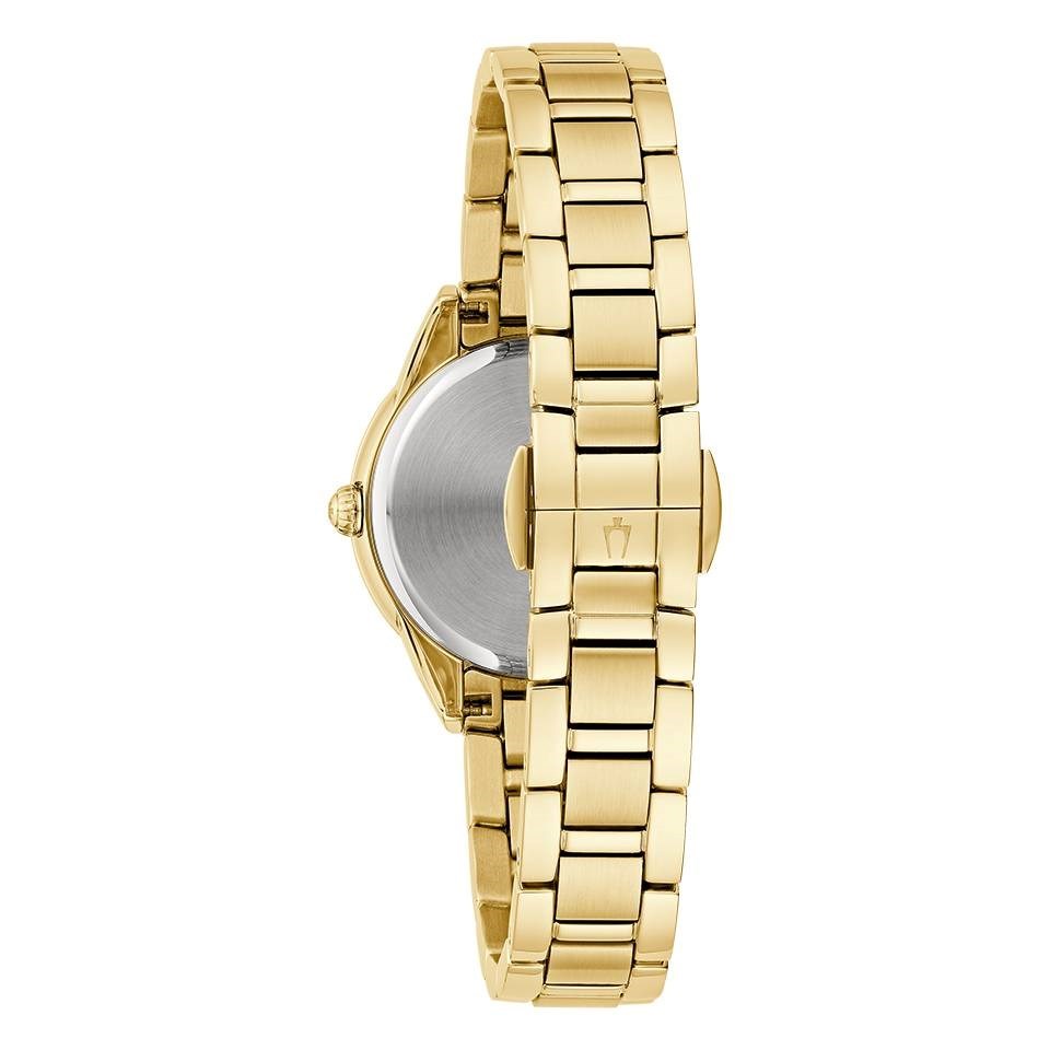 Bulova Ladies' Quartz Watch 28mm Sutton White Gold