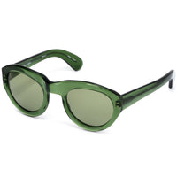 Thumbnail for Dries Van Noten Unisex Aviator Green Sunglasses 9DVN12C1BOTTLE