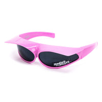 Thumbnail for Jeremy Scott Ladies Sport Black Sunglasses 9JSSUNVISERC2PINK