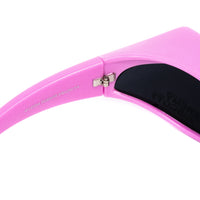 Thumbnail for Jeremy Scott Ladies Sport Black Sunglasses 9JSSUNVISERC2PINK