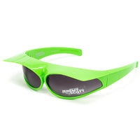 Thumbnail for Jeremy Scott Ladies Sport Grey Sunglasses 9JSSUNVISERC5GREEN