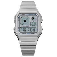 Thumbnail for Casio Unisex Digital Watch 34mm Retro Vintage Silver