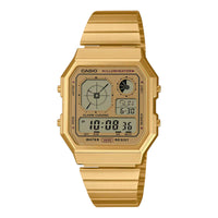 Thumbnail for Casio Unisex Digital Watch 34mm Retro Vintage Gold