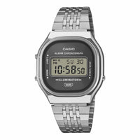 Thumbnail for Casio Unisex Digital Watch 37mm Vintage Silver Grey