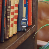Thumbnail for Casio Unisex Digital Watch 33mm Vintage Blue Stainless Steel
