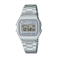Thumbnail for Casio Unisex Digital Watch 33mm Vintage Silver
