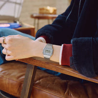 Thumbnail for Casio Unisex Digital Watch 33mm Vintage Silver