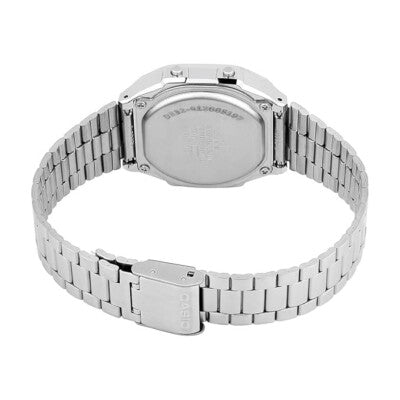 Casio Vintage 37mm Neutral Silver Unisex Digital Watch