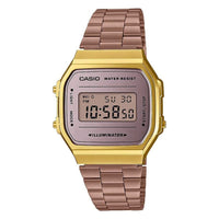 Thumbnail for Casio Unisex Quartz Digital Watch 36mm Vintage Rose Gold Purple
