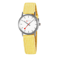Thumbnail for Mondaine Ladies Watch Classic White Modern Yellow