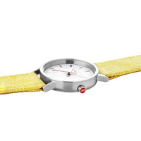 Thumbnail for Mondaine Ladies Watch Classic White Modern Yellow