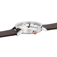 Thumbnail for Mondaine Men’s Watch 40mm Classic Brown White