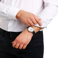 Thumbnail for Mondaine Men’s Watch 40mm Classic Black White