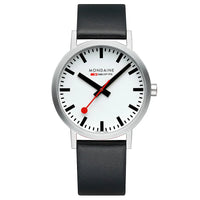 Thumbnail for Mondaine Men’s Watch 40mm Classic Black White