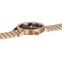 Thumbnail for Mondaine Watch Classic Black Rose Gold