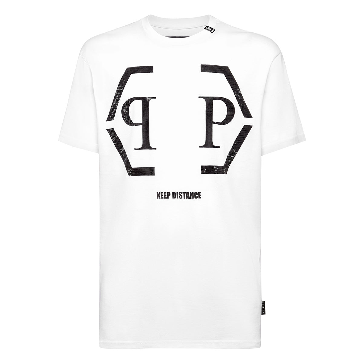 Philipp Plein Round Neck SS Hexagon T-Shirt Size L