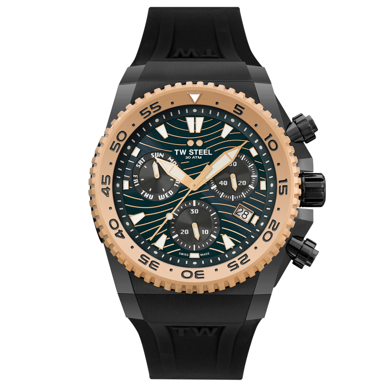 TW Steel Ace Genesis 44mm Black Men's Limited Edition Watch