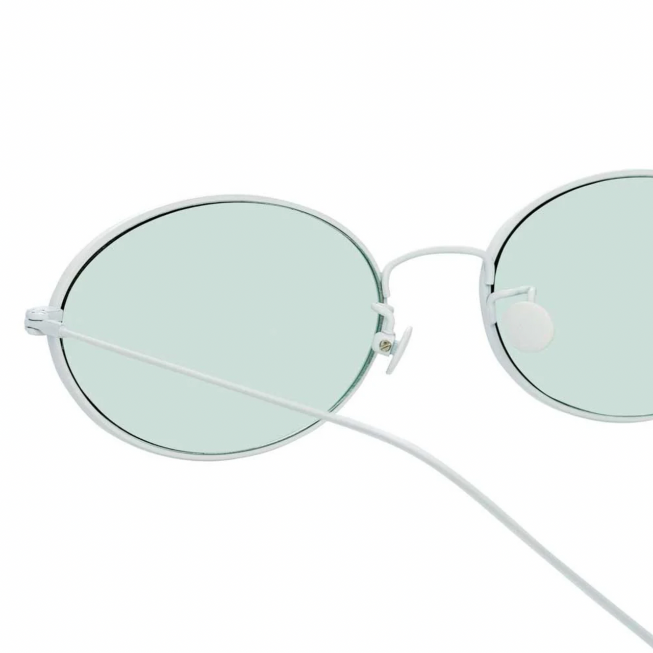 Ann Demeulemeester x Linda Farrow Silver Sunglasses