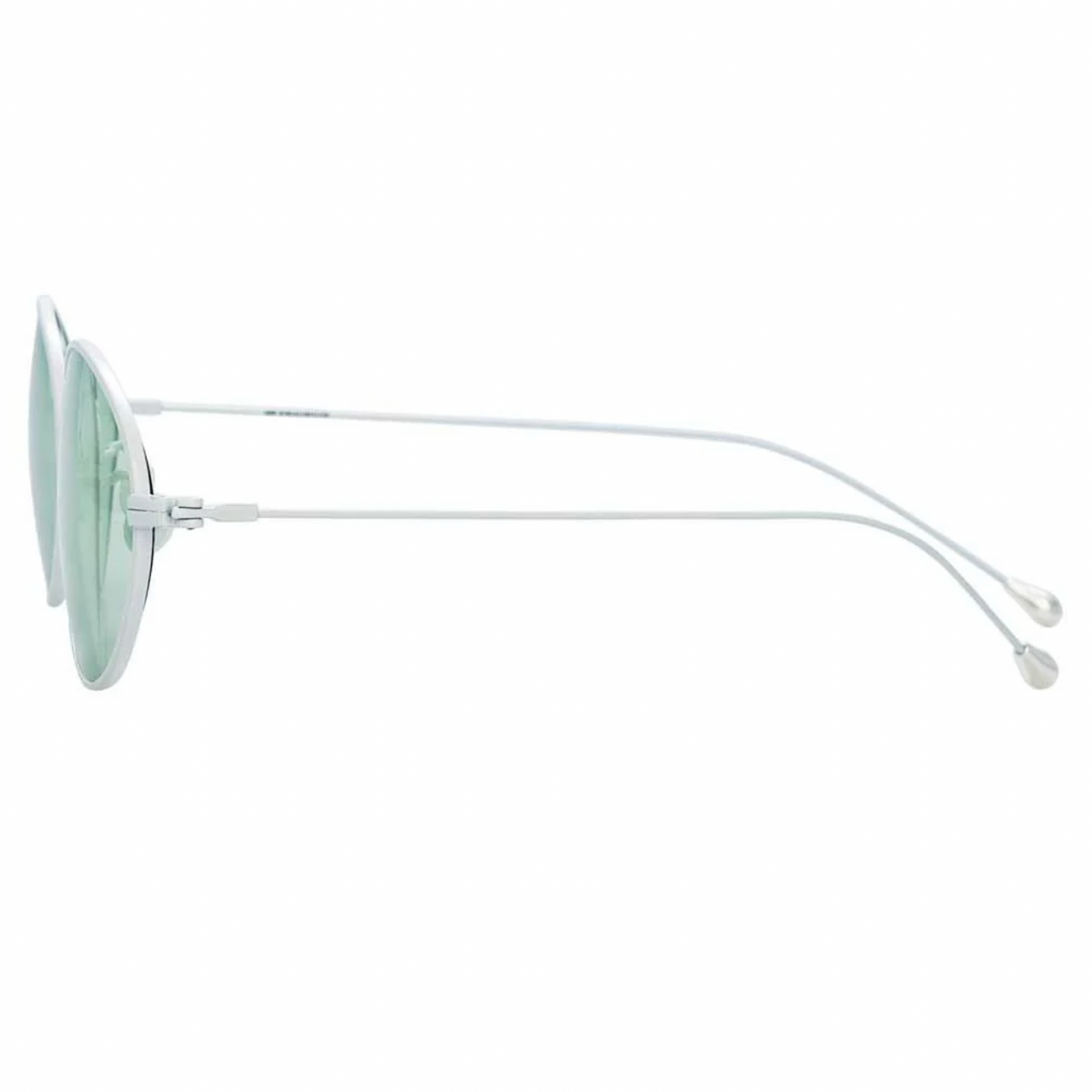 Ann Demeulemeester x Linda Farrow Silver Sunglasses