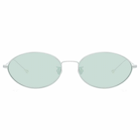 Thumbnail for Ann Demeulemeester x Linda Farrow Silver Sunglasses
