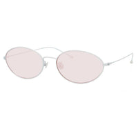 Thumbnail for Ann Demeulemeester x Linda Farrow Silver/Pink Sunglasses